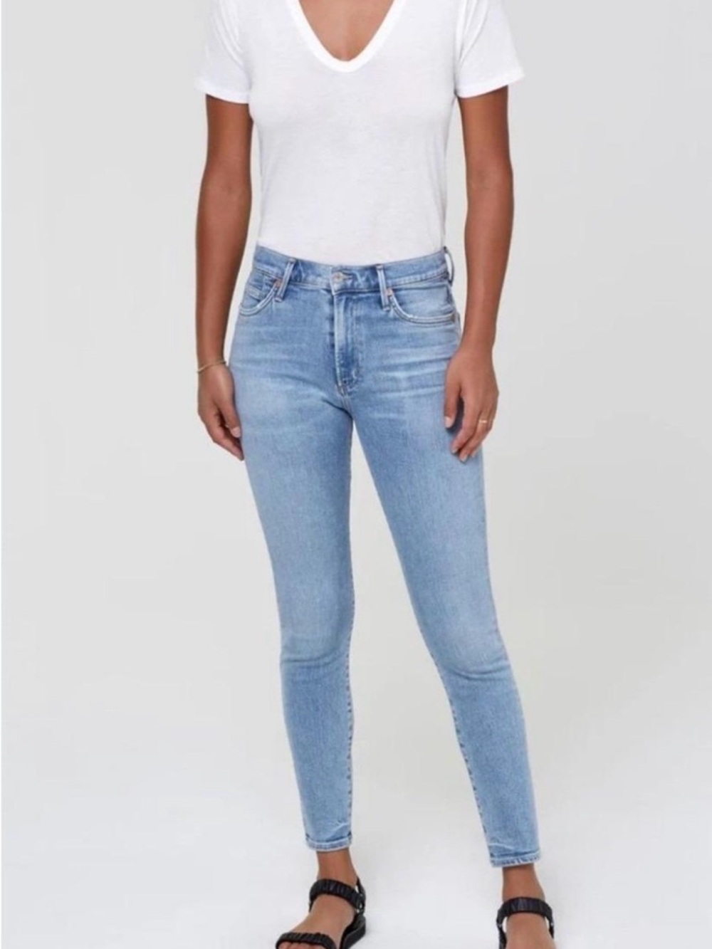 Citizens Of Humanity Light Wash Skinny Jeans